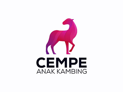Cempe animal animal artwork brand branding colorful colrfull gradient illustrator logo logos modern shep simple
