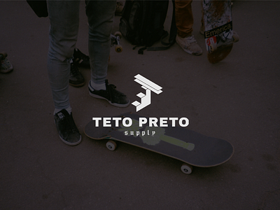 "Teto Preto Suply" Logo graphic design logo