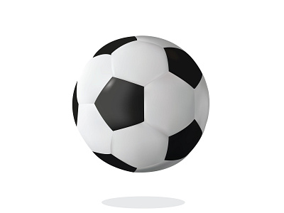 Realistic soccer ball background ball black competition design football game icon illustration isolated leather object play realistic soccer sport symbol team vector white