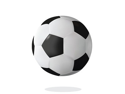 Realistic soccer ball