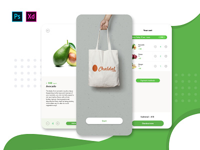 Grocery App Design UI/UX (Rebound)