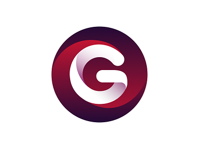 G Logo design flat icon illustration logo vector