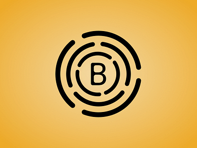 B logo