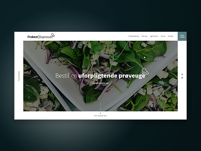 FrokostExpressen - website (design)