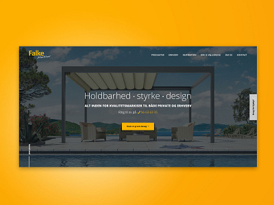 Falke Markiser - website branding design graphic design ux web webdesign website