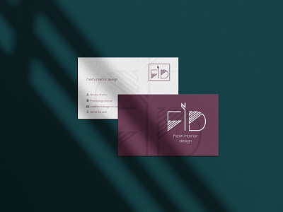 LOGO | FRESH INTERIOR DESIGN branding design graphic design illustration interior design logo minimal typography брендинг дизайн иллюстрация логотип минимальный