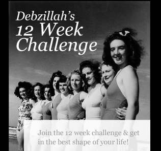 12wk Challenge retro vintage website