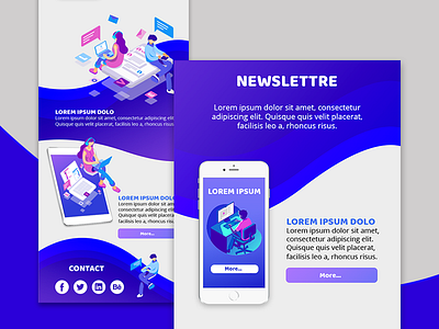 Newsletter - Flat Design