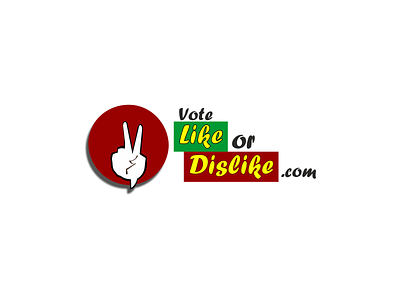 Vote Like or Dislike Logo brand branding corel draw coreldraw design illustration logo ui vector