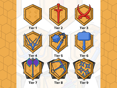 Bugcrowd - P1 Warriors Badges badges design prestige vector