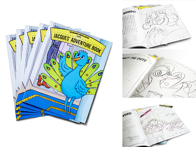 Jacques' Adventure Book - Coloring Book