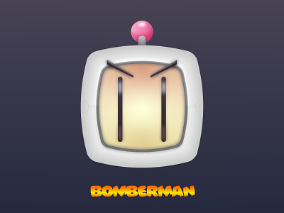 Bomberman bomberman challenge daily daily challange design drawing illustration illustrator squarish vector