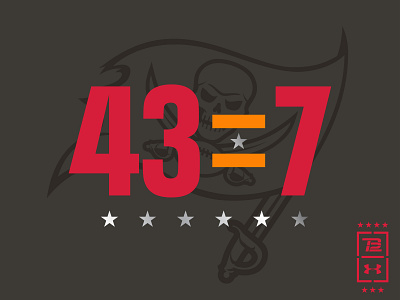 NFL Re-Imagined  Tampa Bay Buccaneers (5/32) by Brave Bird Creative on  Dribbble