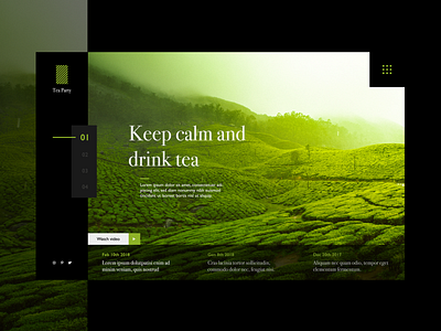 Tea webpage