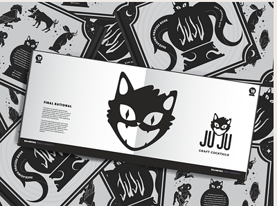 JU-JU Brand Guide design graphic design illustration illustrator indesign vector