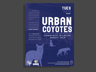 Urban Coyotes Talk Poster