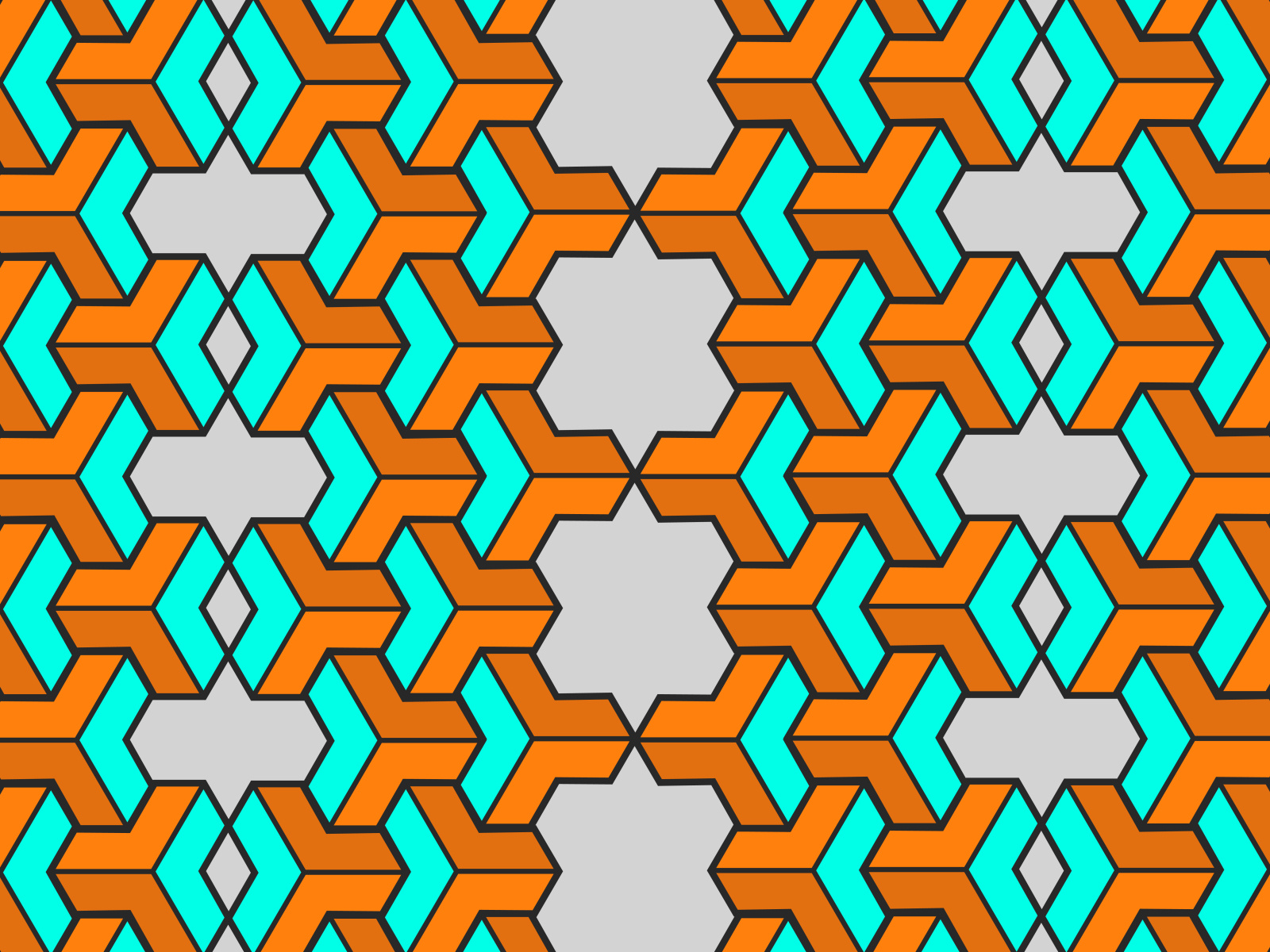 Interlocking Geometry by Brian Dorsey on Dribbble