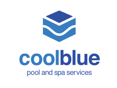Coolblue logo design logo design concept pool