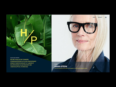 Halton Paper editorial magazine website design