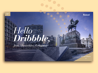 Hello Dribbble! design dribbble first shot hello ui web