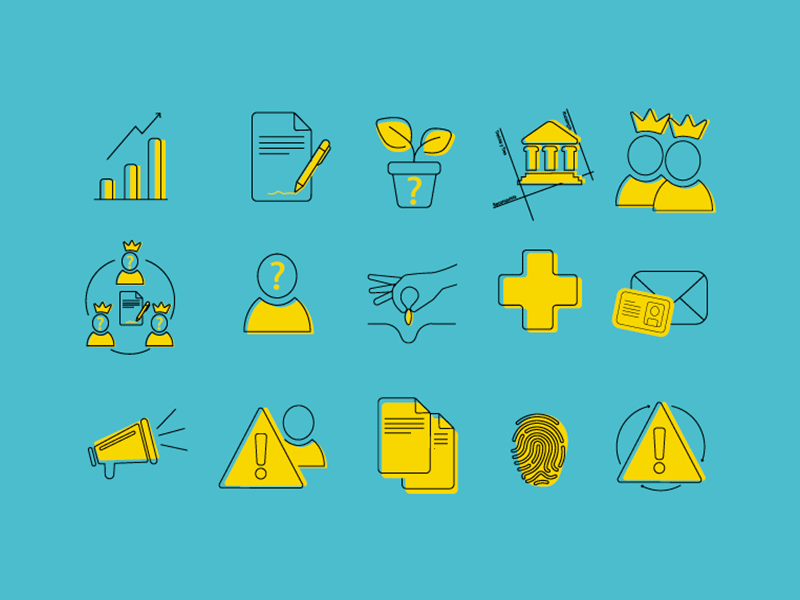 Icon exploration illustration vector branding iconset icons
