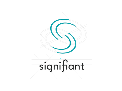 Signifiant Logo branding graphic identity logo logotype mark typography