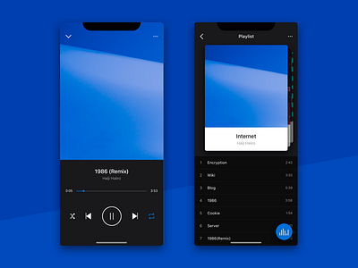 Daily UI#09 Music Player dailyui dark ios iphonex mobile music sketch ui