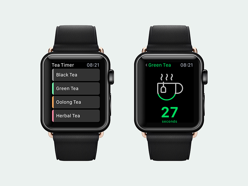apple watch countdown timer