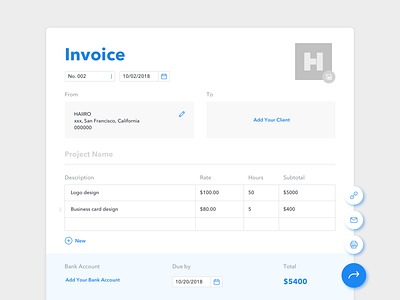 Daily UI #46 Invoice dailyui desktop invoice pay payment product design table ui web