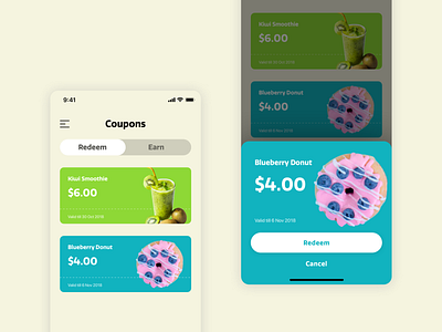 Daily UI #61 Redeem Coupon