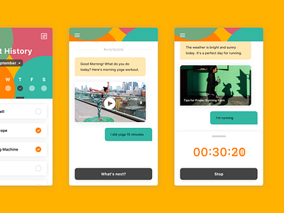 Daily UI #62 Workout dailyui ui workout