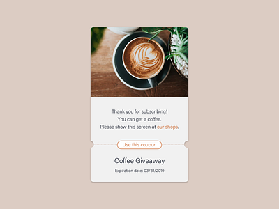 Daily UI #97 Giveaway