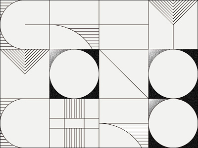 Daily Pattern #022 Grey/Monochrome daily challenge daily pattern geometric graphic art graphic design typography