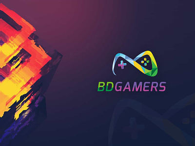 BD Gamers art creative creative logo game art gaming logo logo logo design