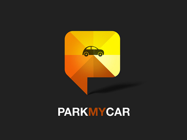 Logo design for parking app by Vivek on Dribbble