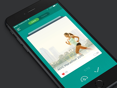 Fitness app colorful flat ui glass ui iphone iphone 6 photo photo app pictures ui ux wireframe design