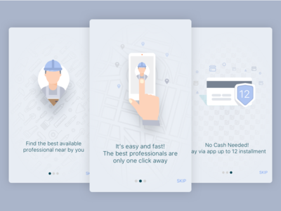 Onboarding Screen customer ios app location onboarding screen professional services