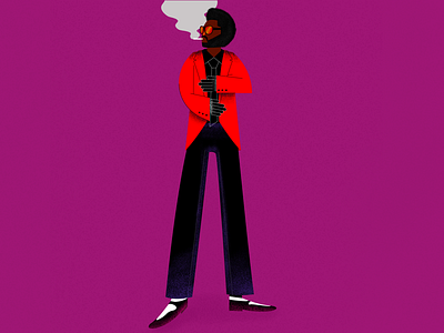 The Weeknd - Illustration art illustration illustrator scketch textura theweenkd