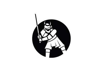 samurai blackandwhite design grapicdesign japan katana logo logodesign logodesigner samurai symbol
