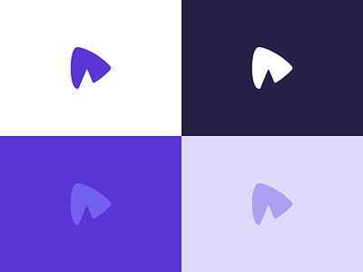 Logo abstract app app design branding colors custom ear identity logo mark panther purple scout typography vector