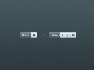 Share this... v2 icon share social widget