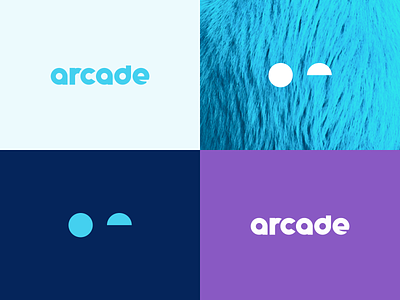 Primary/Secondary brand branding chunky design furry geometric identity logo mascot responsive secondary typography wink