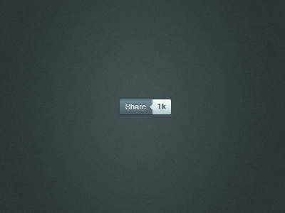 Share Bar (Animated) facebook minimal share social twitter