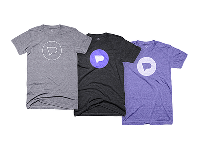 ParseLabs T-Shirt apparel black branding clothing identity mockup purple shirt