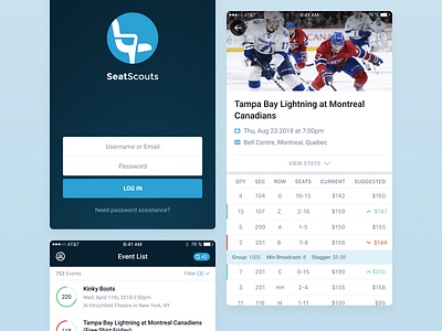 Ticket Sales analytics app data date design interface layout product selection ui ux