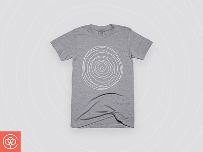 Grow abstract apparel cottonbureau design grey grow illustration life line lines minimal shirt shirtdesign