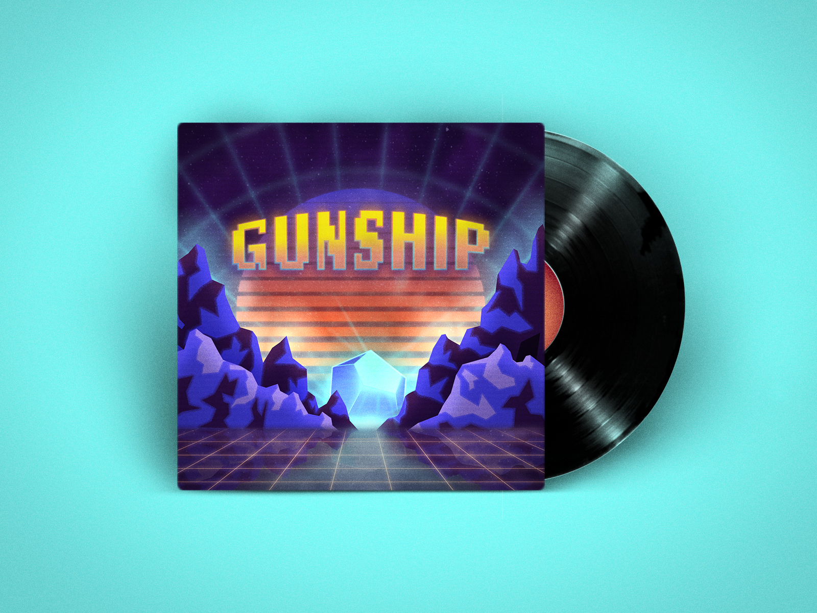 Gunship Album Redesign by Drew Levin on Dribbble