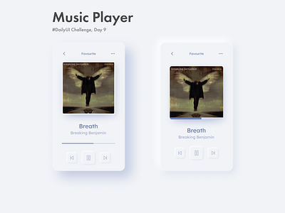 Music Player | Daily UI Challenge, Day 9 android app daily009 dailyui design ios mobile music player ui uidesign ux