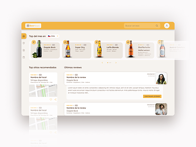 BeerStack LandingPage appdesign design figma graphicdesign inspiration landingpage ui uidesign uiux ux
