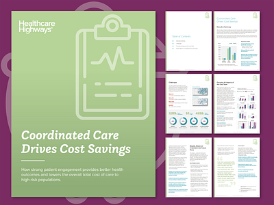 Care Coordination Case Study branding design healthcare insurance